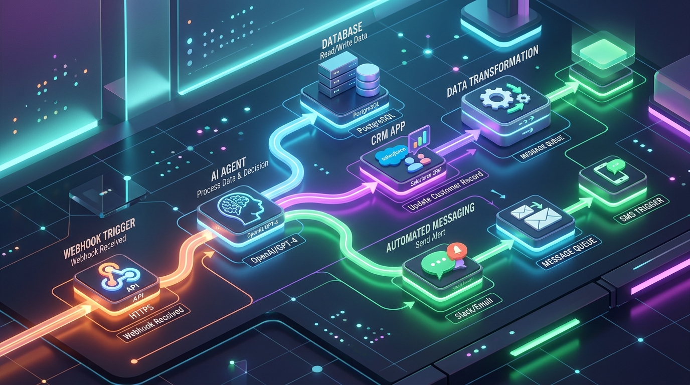 n8n Workflow Automation & Integration — Brotech IT Software Company in Bangladesh