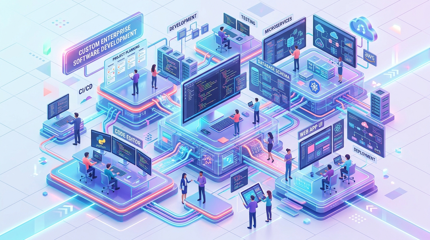 Custom Software Development — Brotech IT Software Company in Bangladesh
